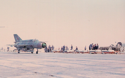 Kokayty MiG-21bis Fishbed-L over Afghanistan