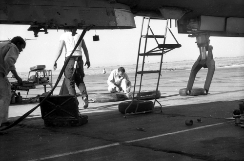 Soviet Su-17M3 Fitter-H bomber in Turkestan Military District