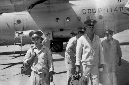 Soviet 156th Fighter-Bomber Air Regiment in Afghanistan.