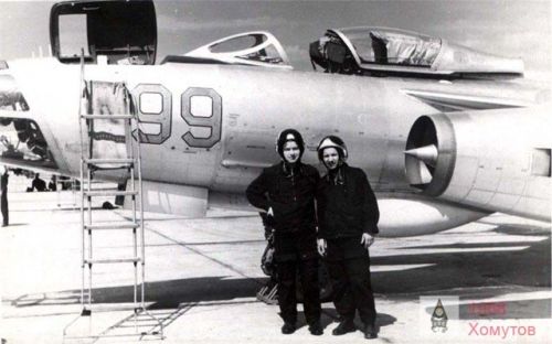 Soviet 164th independent Guard Reconnaissance Air Regiment Czechoslovakia Pardubice airport in July 1968. Yak-28R Brewer-D