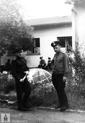 Soviet 164th independent Guard Reconnaissance Air Regiment Czechoslovakia Pardubice airport in July 1968.