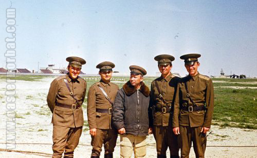 Soviet Crews of the 217th Fighter Bomber Air Regiment at Kzyl-Arvat Photo: Sednoy Vladimir