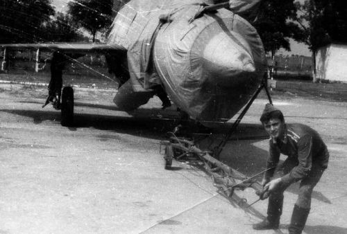 USSR MiG-21SMT Fishbed-K at the Bagerovo airport, Crimea