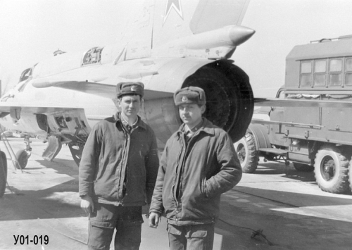 Soviet MiG-21bis at Usharal airport in 1976. Photo: V. Valjuh