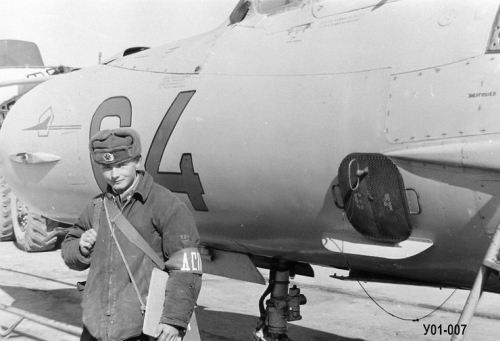 Soviet MiG-21bis at Usharal airport in 1976. Photo: V. Valjuh