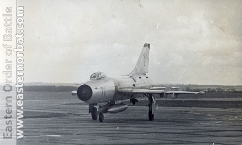 Soviet 305th Fighter-Bomber Air Regiment Su-7B Fitter-A at Postavy