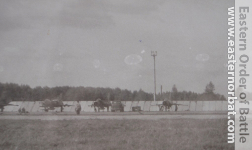 Soviet 305th Fighter-Bomber Air Regiment Su-7 Fitter-As at Postavy