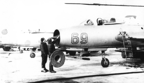 Soviet Tactical Air Force, 722th Fighter Bomber Aviation regiment, MiG-17 Fresco, Su-7BM Fitter-A, Smuravyevo