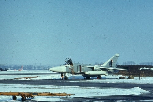 USSR Air Force's 7th Bomber Air Regiment, Starokonstaninov Su-24M Fencer-D