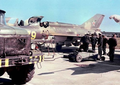 Soviet MiG-21SM of Kharkov Higher Military Aviation College