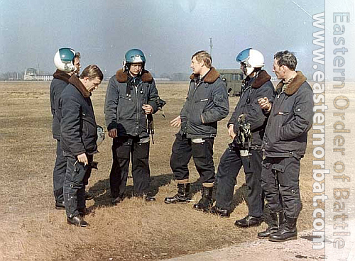 979th Fighter Air Regiment's pilots in 1979