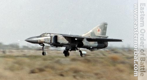 Soviet 979th Fighter Air Regiment's MiG-23ML Flogger-G at Afghanistan