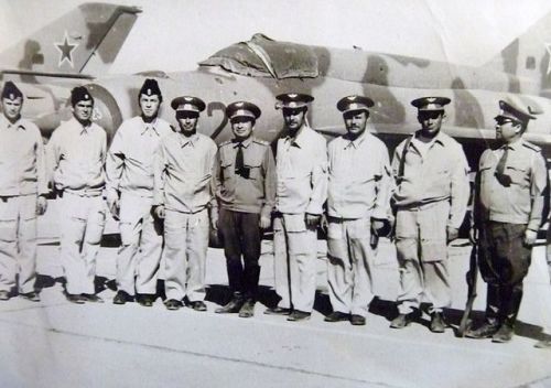 Soviet 115th Fighter Air Regiment at Afghanistan in 1980 with MiG-21bis