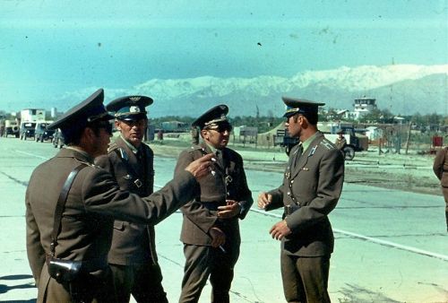 Soviet 115th Fighter Air Regiment at Afghanistan in 1980 with MiG-21bis