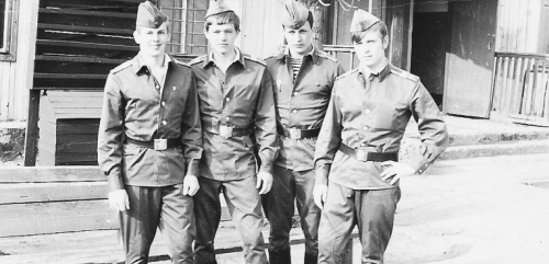 Soviet student at Sennoy - Bagay-Baranovka airbase in the seventies