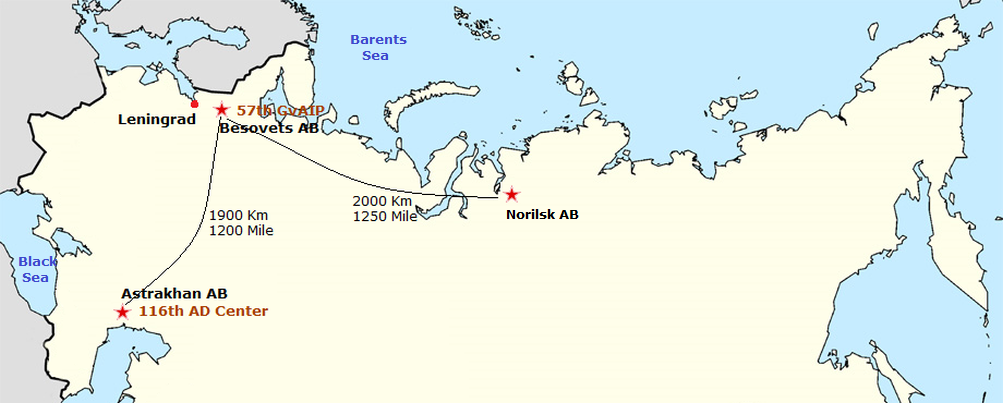 Besotech Norilsk Astrakhan airbase