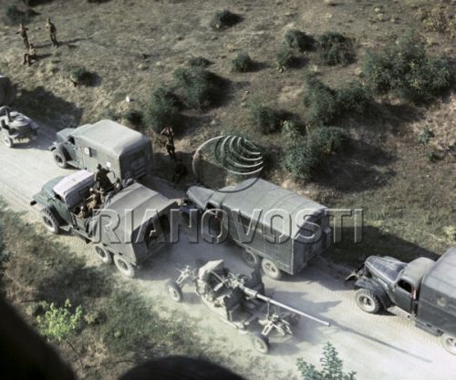 The Soviet Odessa Military District's and Soviet Black Sea armies in People's Republic of Bulgaria in the Clod War in 1967.  Photo: Rianovosti