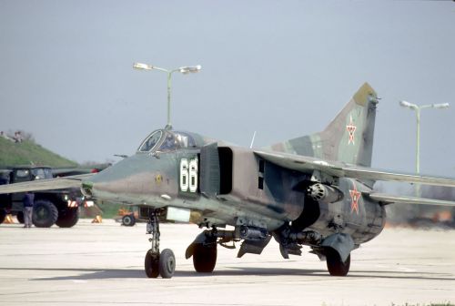 Bulgarian Air Force nuclear bomber MiG-23BN Flogger-H