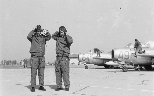 Bulgarian Air Force's MiG-17 Fresco at Bezmer in early 70s. Source: pan.bg Retrospotters