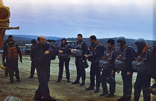 Early Su-27 Flanker-B at Kilpyavr