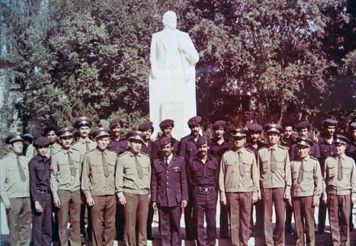 Soviet 5th Tactical Air Center Yemen pilots in 1987