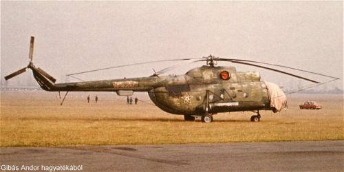 Hungarian Mi-8T Hip-C helicopter. Photo: Gibas Andor