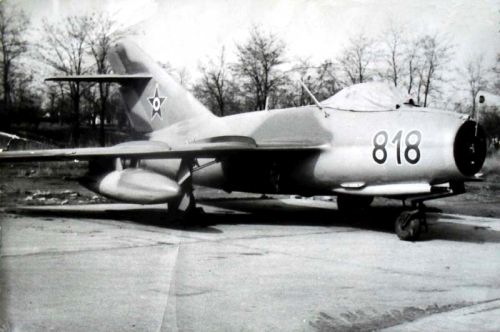 Hungarian 101st Reconnaissance Air Regiments MiG-15bis Fagot-B. Photo: Stefan Tibor