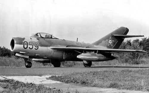 Hungarian 101st Reconnaissance Air Regiments MiG-15bis Fagot-B