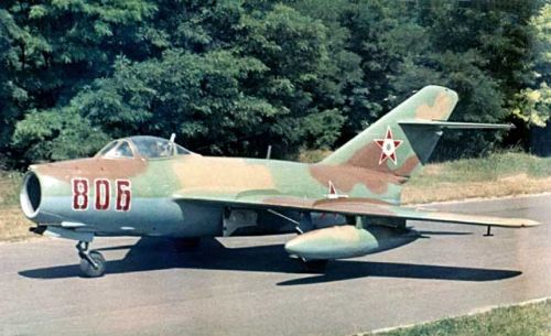 Hungarian 101st Reconnaissance Air Regiments MiG-15bis Fagot-B in 1972