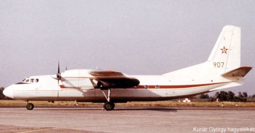 In 1968, two An-24V Coke arrived in Tkl, as VIP cargo aircraft. Photo: Kunar Gyorgy