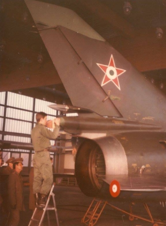 Hungarian Su-22M3 Fitter-J reconnaissance-bomber type at Taszr air base . Photo: Dombi Lorinc