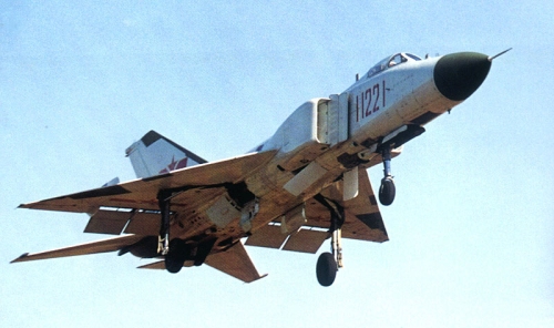 Shenyang Military Region Air Force's first Fighter Division Shenyang J-8B Finback-B