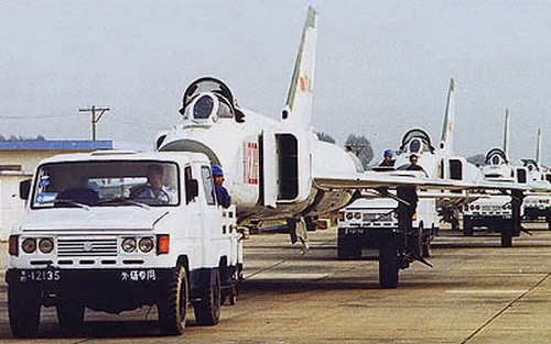 Chinese 1st Fighter Divisions Shenyang J-8B Finback-B