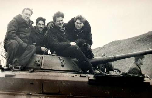 Soviet BMP-1 at Stryy airport