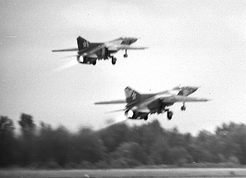 USSR MiG-23M at Papa airbase Hungary