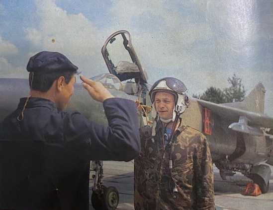 The pictures about the 179th Fighter Air Regiment from the  8th Independent Air Defence Army at Stryy airport in 1990. MiG-23M Flogger-B