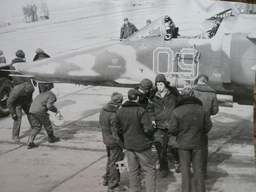 USSR MiG-27 Flogger-J2 at the Chortkov airport