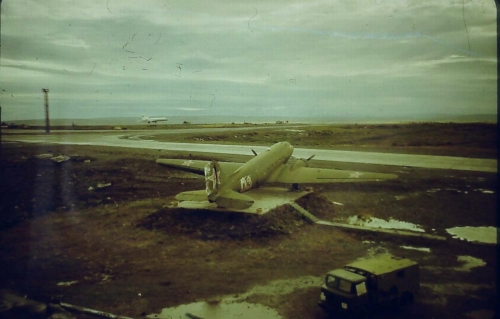 Soviet Lisunov Li-2T Cab preserved cargo aircraft at Norilsk-Alykel Airport