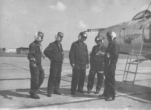 The Soviet Su-17M2 Fitter-D bomber in the seventies