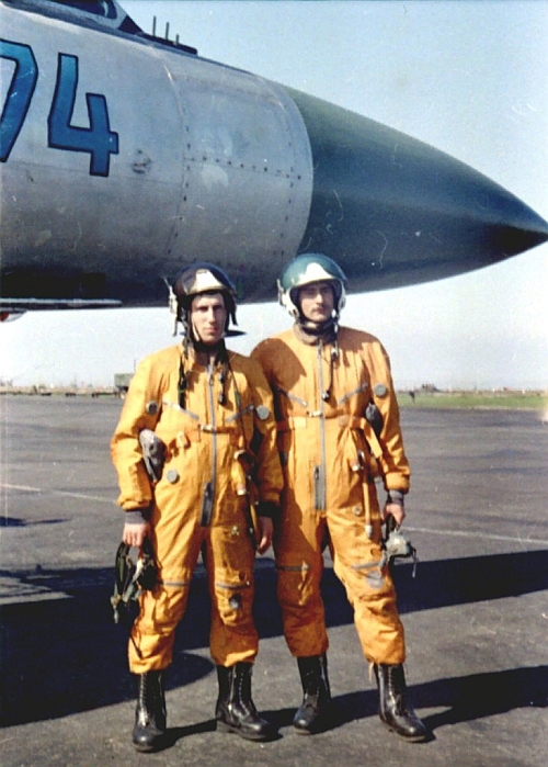 Tupolev Tu-128 Fiddler at the Amderma airport in the eighties.