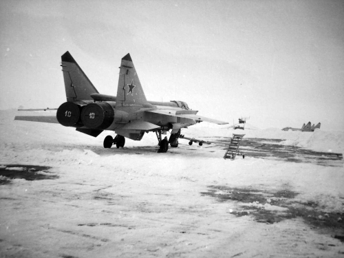 USSR MiG-31 Foxhound at Norilsk airport