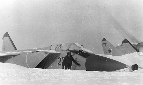 USSR MiG-31 Foxhound at Norilsk airport