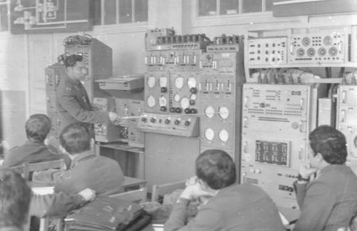 Soviet air navigator training in Vorosilovgrad