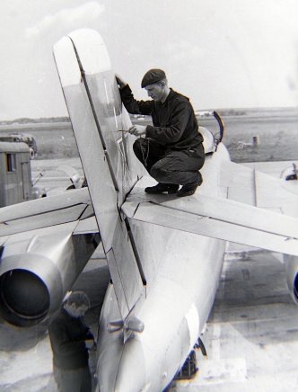 Soviet Yak-28R Brewer-D at Kolomija