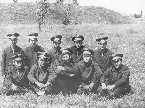 Soviet Yakovlev Yak-28 bombers at the Cherlyany airport