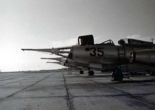 USSR Yakovlev Yak-28 bombers at the Cherlyany airport