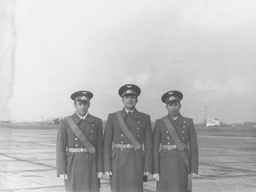 Soviet Yakovlev Yak-28 bombers at the Cherlyany airport