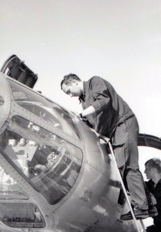 USSR Yakovlev Yak-28 bombers at the Cherlyany airport