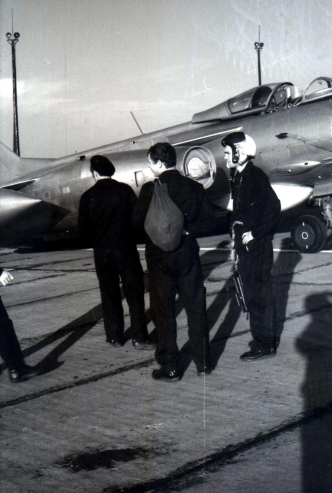 USSR Yakovlev Yak-28 bombers at the Cherlyany airport