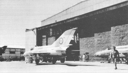 Afghan Air Force MiG-21bis Fishbed-N in Bagram